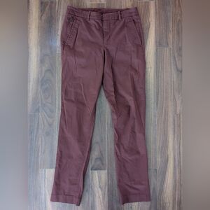 Kit and Ace Men's Maroon Chinos